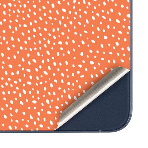 Orange Spots Galaxy A35 5G Skin